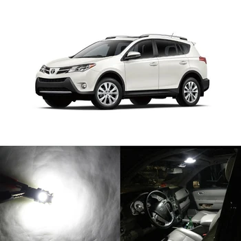 

Pack CAN-bus No Error Led Light Package Light Bulbs For Toyota RAV4 2013 2014 2015 Map Dome Vanity License Lights Lamp