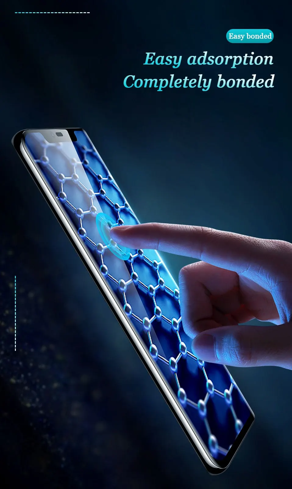 5D Tempered Glass For Huawei Mate 20 10 Lite X Screen Protector For Huawei Nova 4 2i Honor 9i 10 Lite Magic 2 Protective Glass   (5)