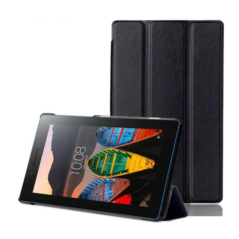 Ультра тонкий чехол Подставка для lenovo Tab3 7 Essential 710F 710I 7-дюймовый планшет A30