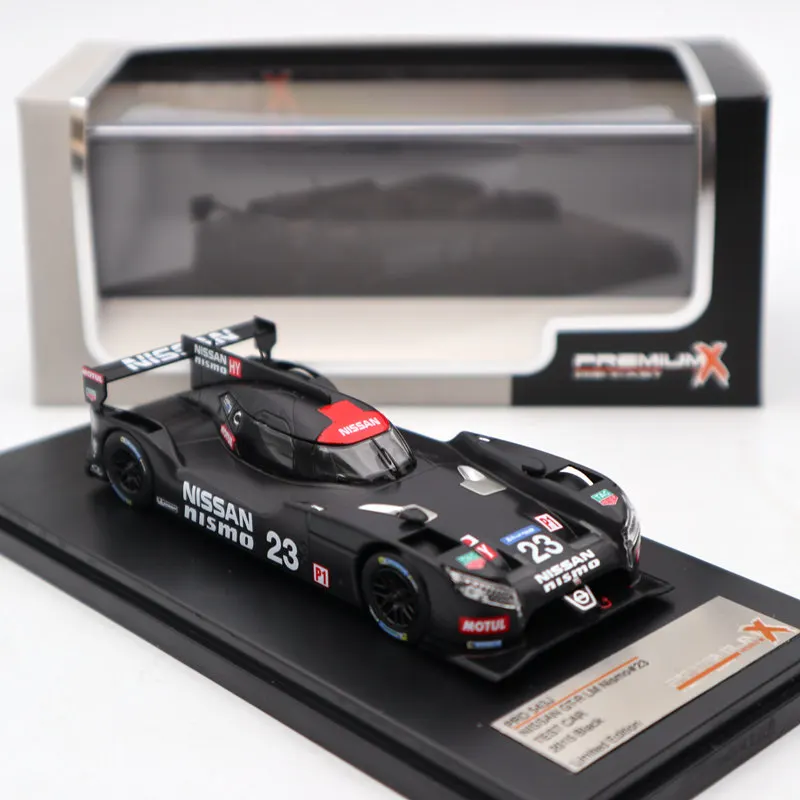 Премиум X 1:43 GTR LM Nismo#23 тестовый автомобиль PRD543J литье под давлением модели автомобиля Ограниченная серия Коллекция