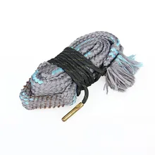 Шнур для чистки ствола винтовки отверстие змеи. 50-.54 кал слинг кисти гаечный ключ приспособление для чистки ствола винтовки Чистка слинг gz330156