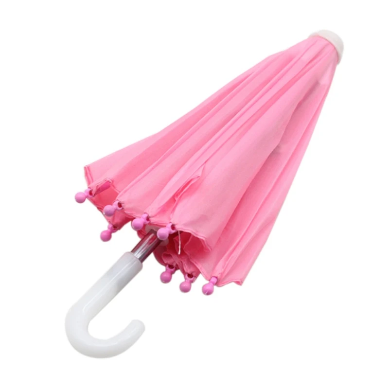 

Various Color Low Price Mini Umbrella Rain Gear Baby Doll Life Trip Doll Accessories For Kid
