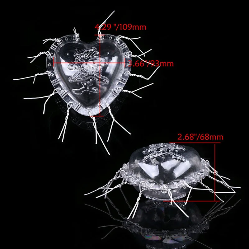 WHISM пластиковые огурец клубника рост формируя плесень прозрачная звезда/Сердце формы фруктового выращивания формируя Плесень Для сада бонсай