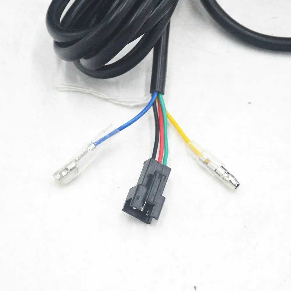 Discount 24V 36V 48V 60V 72V ebike throttle LCD Display Indicator/Lock Key Half Twist Throttle 5
