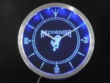nc0283 Recording On The Air Radio Studio Neon Sign LED font b Wall b font font