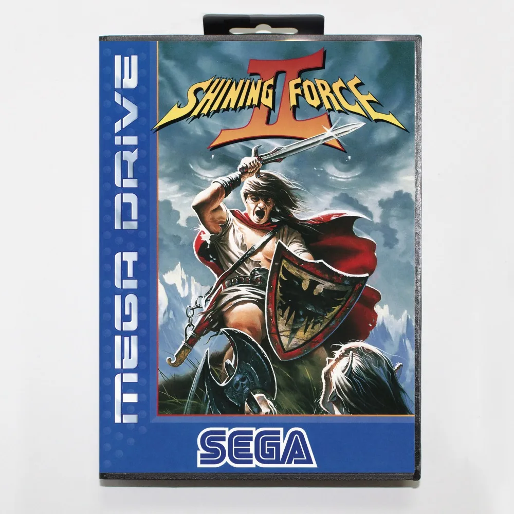 Игровой картридж Shining Force 2 16 бит игровая карта MD с розничной коробкой для Sega Mega Drive
