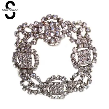 

1pc High Quality Rhinestone Shoe Clips Decoration Sandals High Heels Shoes Button DIY Metal Shoe Decorations 5.5*5.5 cm DOP7666