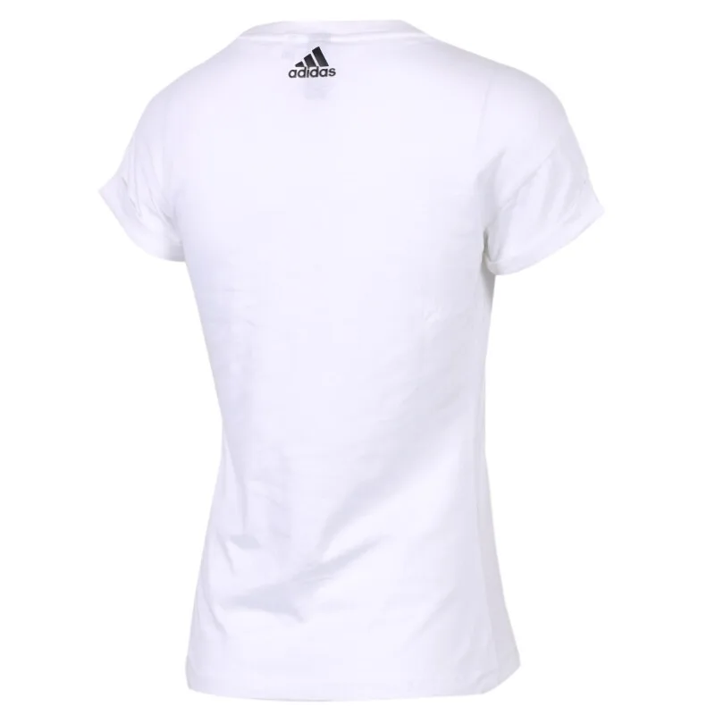 Новое поступление оригинальных женских футболок Adidas GFX T BOX LINEA спортивная одежда