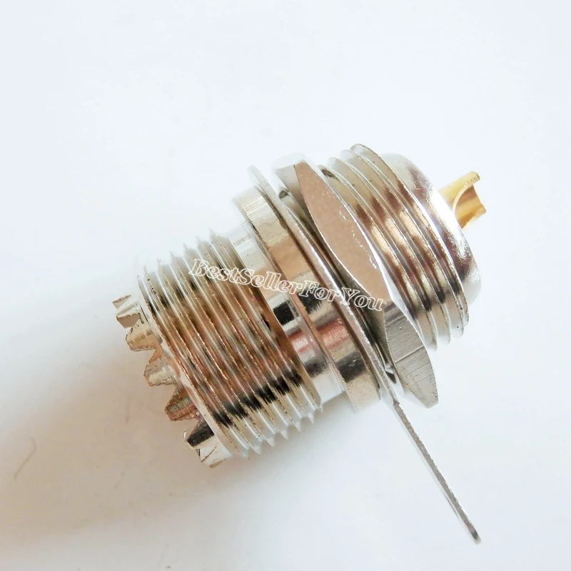 1 шт. разъем UHF Female SO239 Jack Гайка перегородка чашка паяльная Панель Крепление