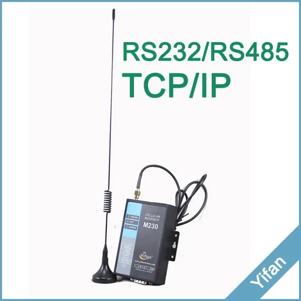 M230-G RS232 RS485 GSM модем GPRS DTU для автоматического считывания счетчиков, PLC