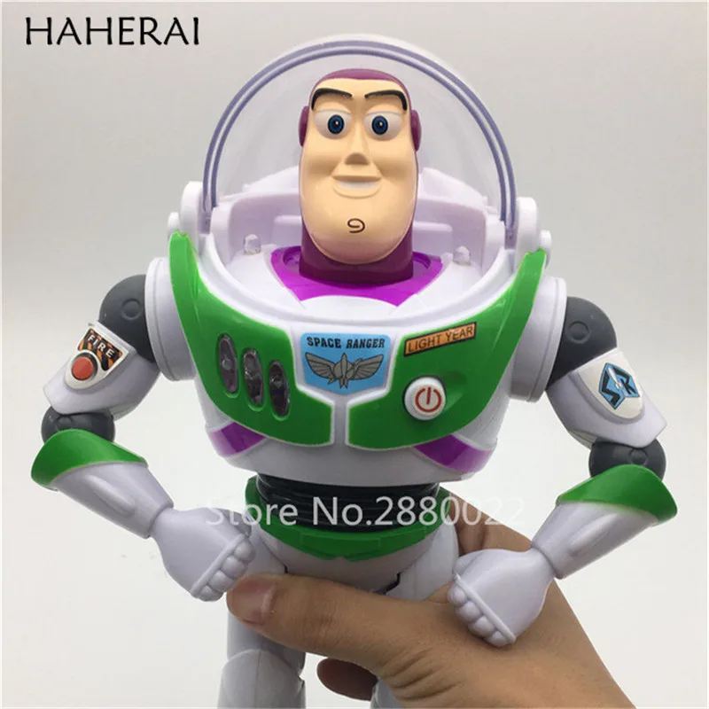 Buy Toy Story 3 Buzz Lightyear Toys Lights Voices Speak English Action Figures 