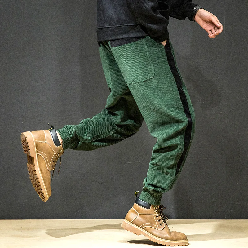 corduroy baggy joggers