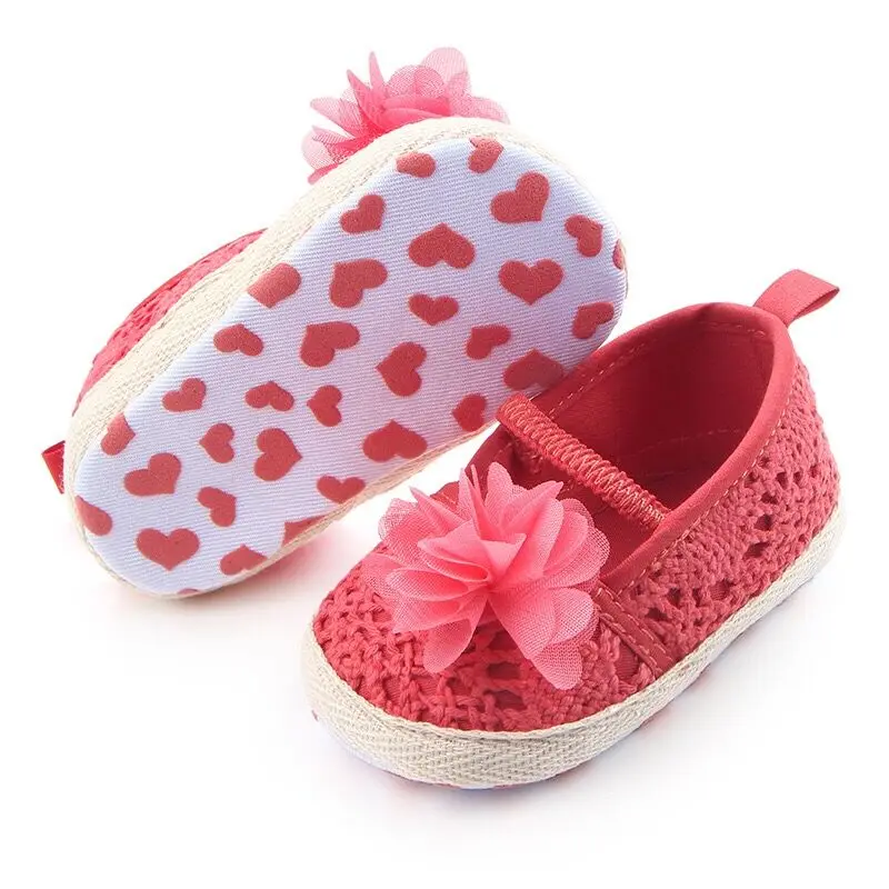 Детская обувь весеннее вретище цветок мягкое дно детская обувь сандалии