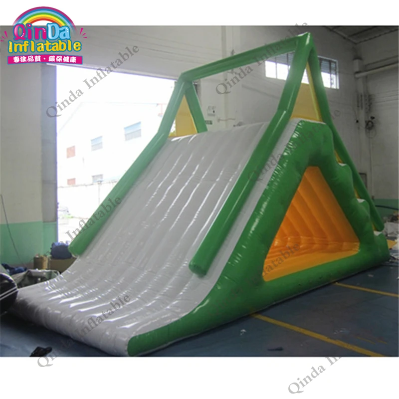 floating inflatable water slide 76