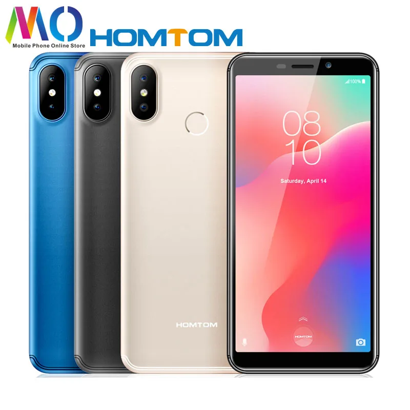 Мобильный телефон Global HOMTOM C1 5 дюймов камера 13 МП отпечаток пальца мобильный 18:9