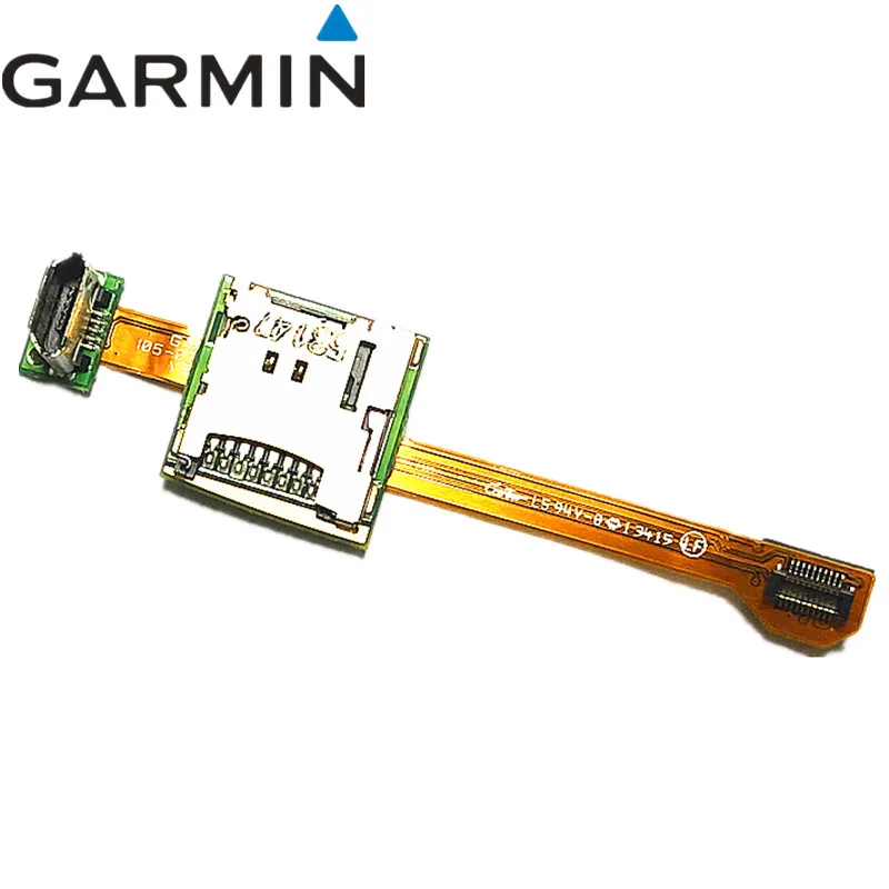 PCB w mini USB и microSD держатель для Garmin Edge 1000, Edge EXPLORER 1000(105-02331-0) Ремонт Замена