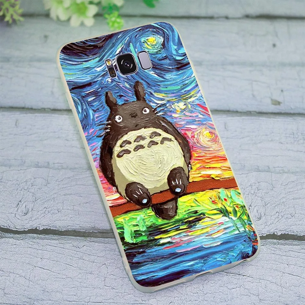 

Anime My Neighbor Totoro Case for Samsung J6 Covers for Samsung A6 Plus A7 Cover A8 A9 A10 A20 A30 A40 A50 A70 J3 J7 TPU