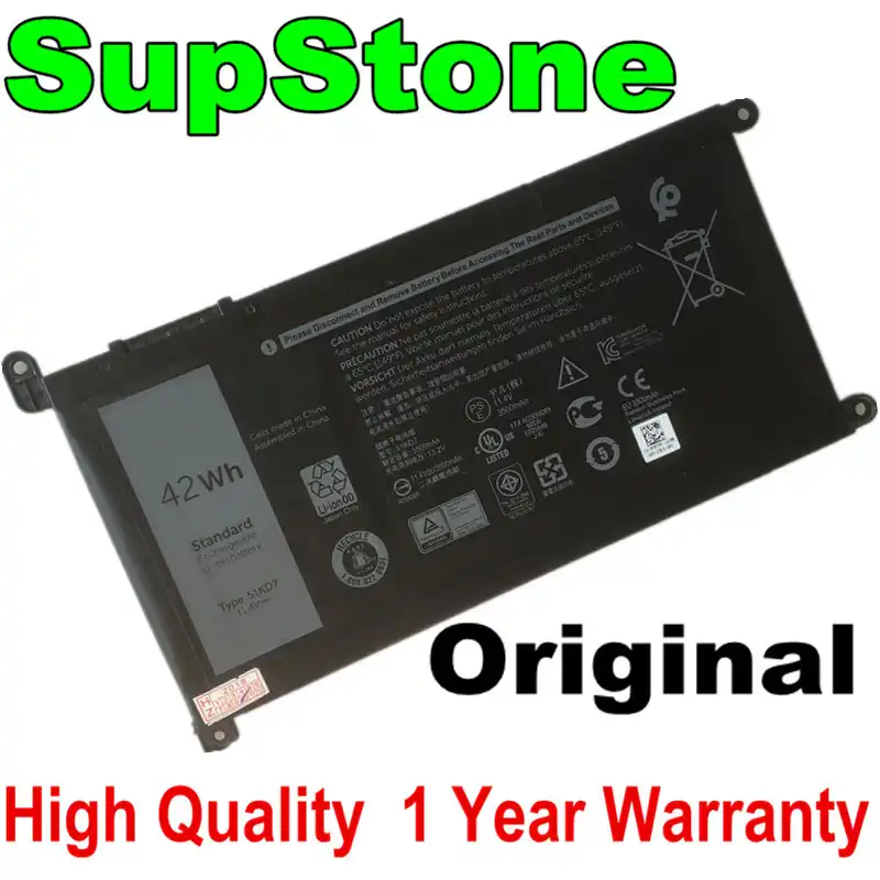 Supstone 42wh New Oem 51kd7 Laptop Battery For Dell Chromebook 11 3180 31 Y07hk Series Notebook Battery Original 51kd7 Battery Laptop Batteries Aliexpress