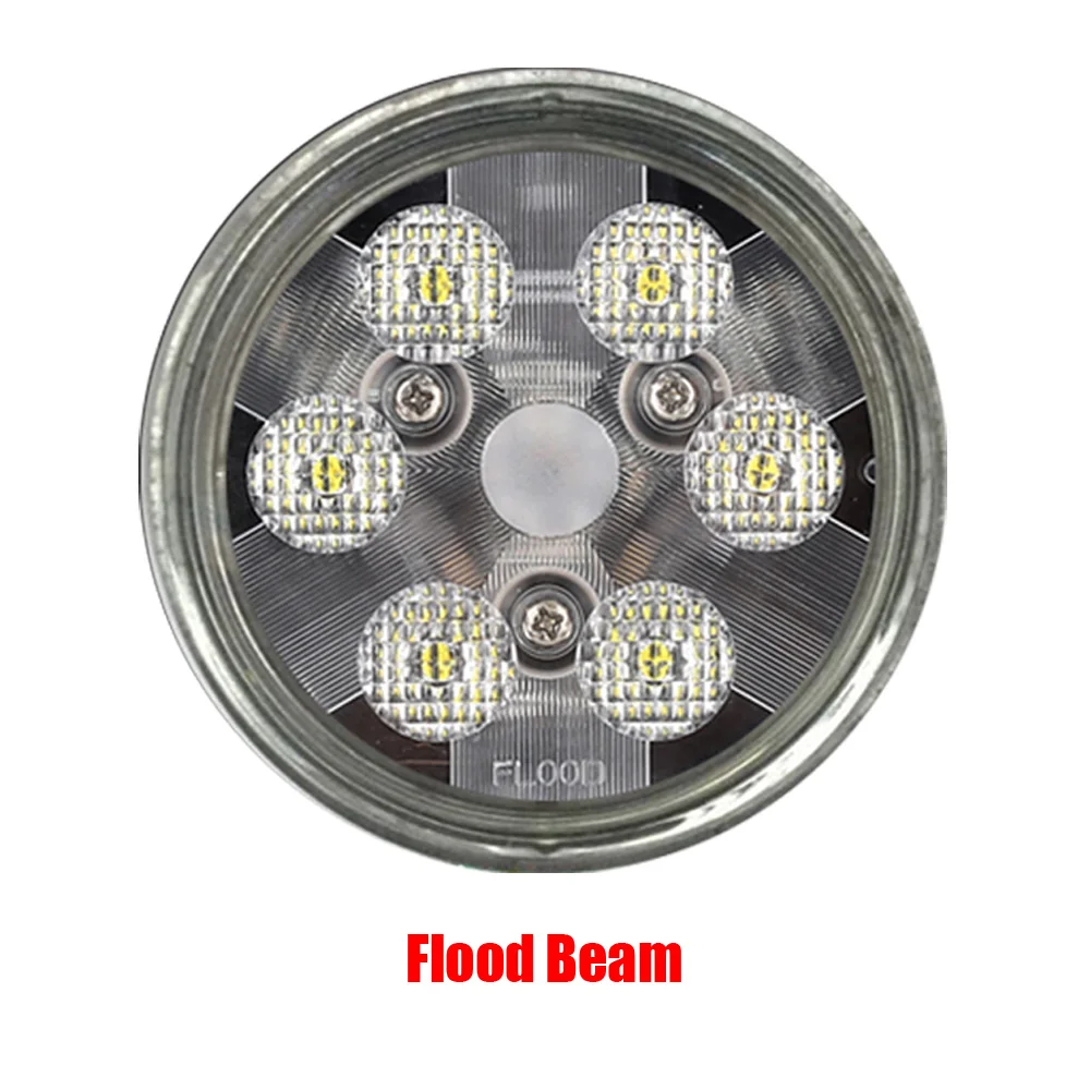 Ферма Massey Ferguson/Case 90 Series/Международный комбайн 06-88 Series/New Holland/JD-9000 серия led освещение для трактора x1PC - Цвет: Flood Beam