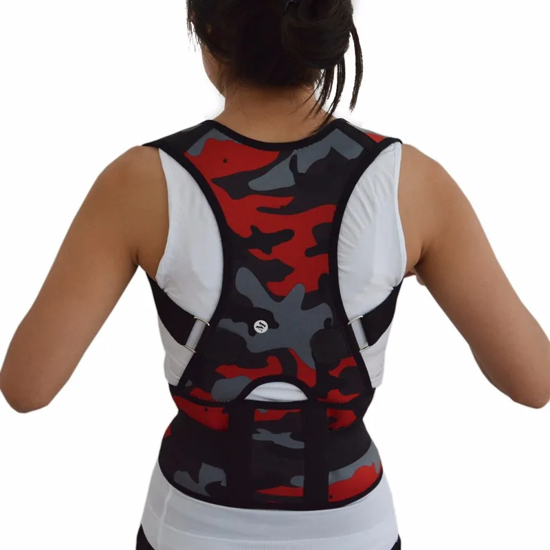 Men Back Corset Back Lumbar Support Belt Posture Corrector Neoprene