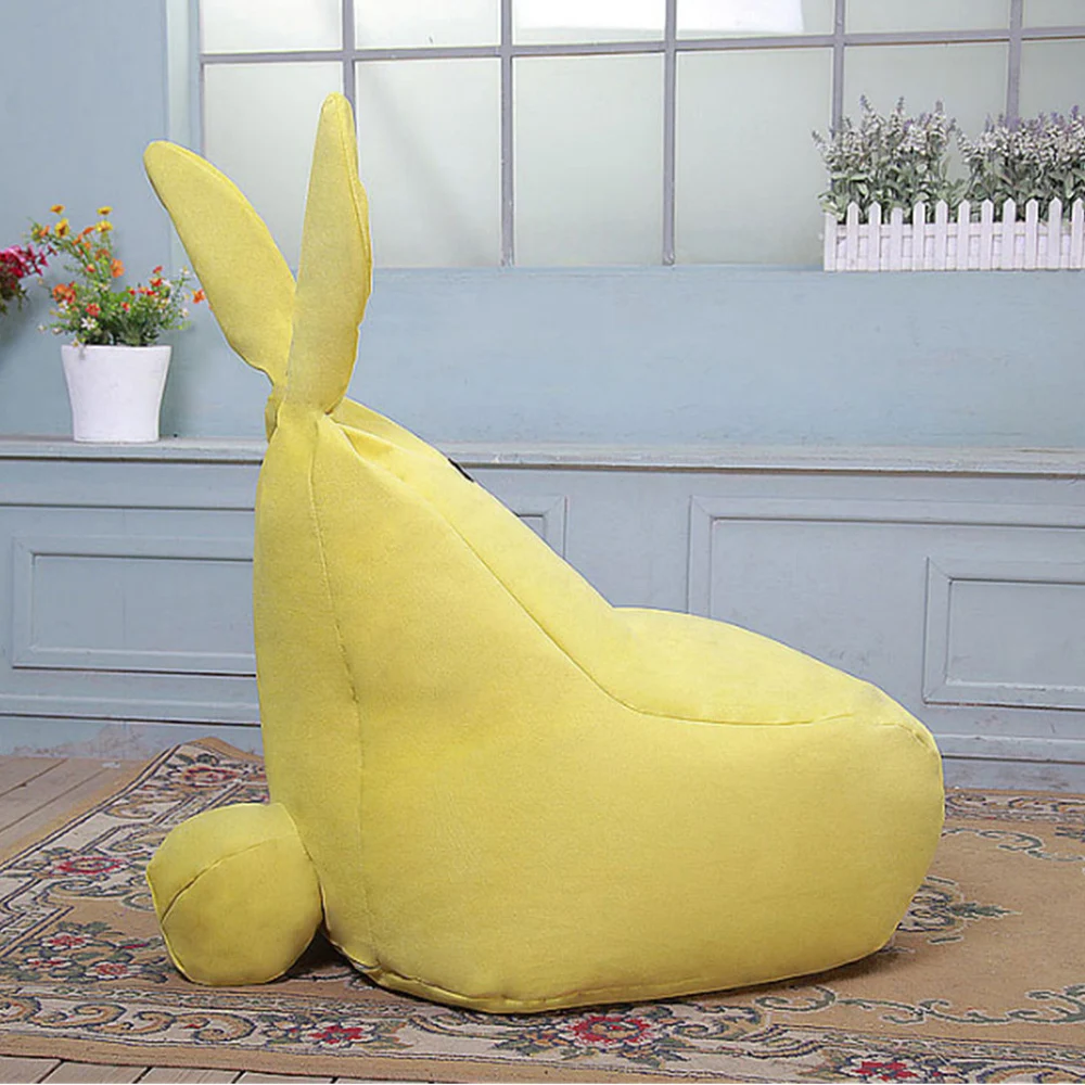 Fancytrader Lazy Rabbit BeanBag Toys for Children Particle Filling Cute Stuffed Bunny Kids Sofa Chair Doll 6 Colors 2 Sizes Fancytrader Lazy Rabbit BeanBag Toys for Children Particle Filling Cute Stuffed Bunny Kids Sofa Chair Doll 6 Colors 2 Sizes