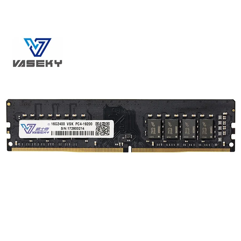 Vaseky 4 ГБ 8 ГБ 16 ГБ DDR4 PC4-17000 2133/2400 МГц для настольных ПК оперативная Память DIMM 288 контакты полностью Совместимая система Высокий радиатор