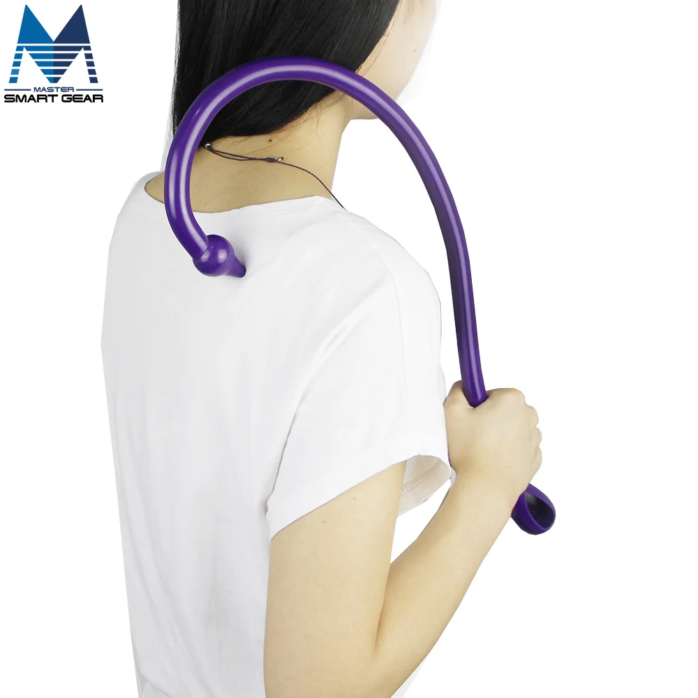 Back Hook Massager Acupressure Lower Back Neck Shoulder Massage Therapy