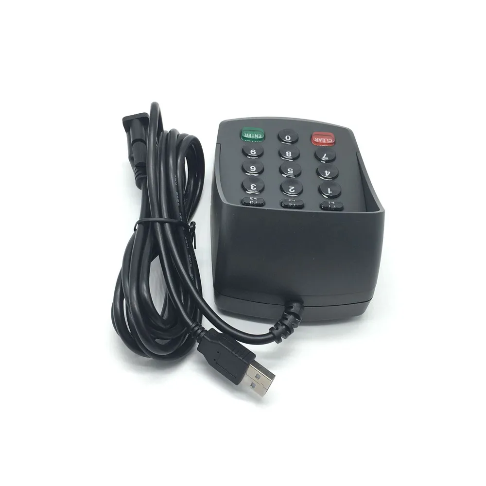 Программируемая(RS232+ USB) YD511DS 15 клавиш цифровая клавиатура/Pin Pad/Пароль Клавиатура с ЖК-дисплеем для системы доступа EPOS