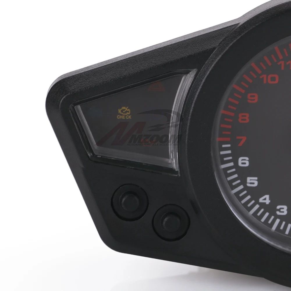 Free shipping Motorcycle LCD backlight Speedometer Digital Odometer Tachometer Fit for 2&4 Cylinders|digital odometer speedometer|digital