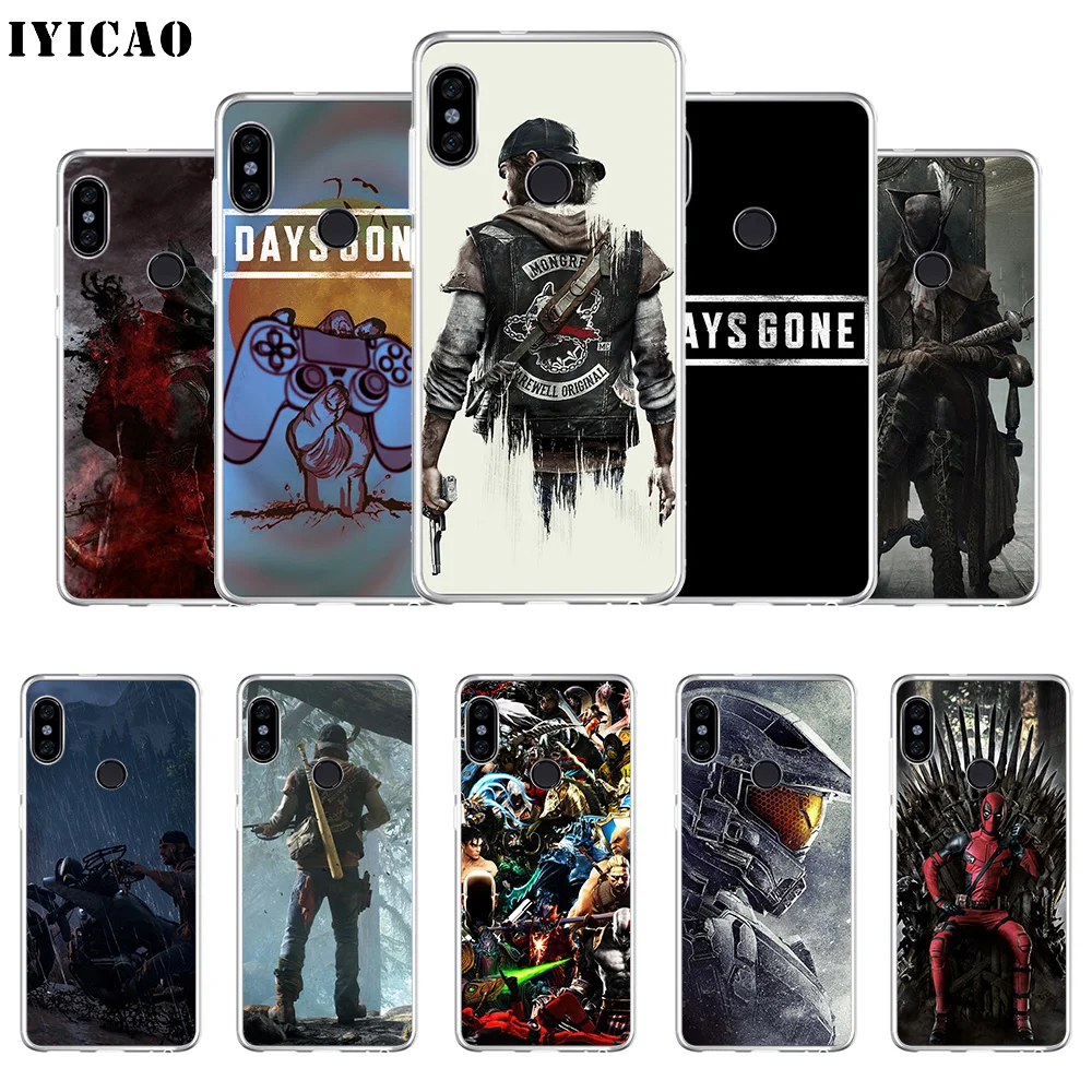 Мягкий силиконовый чехол IYICAO Days Gone для телефона Xiaomi Mi 9 8 SE 6 A1 A2 Lite F1 MIX2S MIX3 из ТПУ |