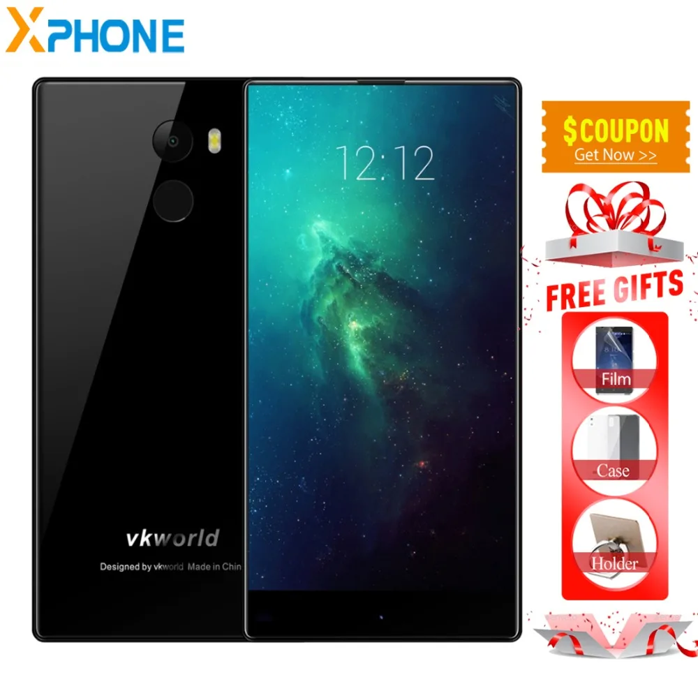Оригинальный Vkworld MIX Plus 4G мобильный телефоны android 7 0 3 ГБ Оперативная память 32
