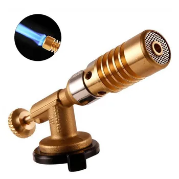 

Gas Torch Flame Gun Blowtorch Copper Flame Butane gas-Burner Lighter Heating Welding For Outdoor Camping BBQ
