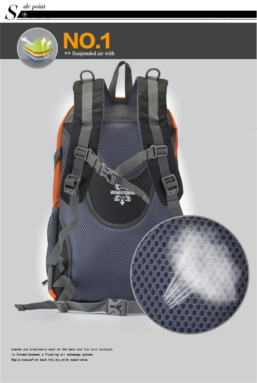 SPORTSHUB 32L, унисекс, сумки для улицы, водонепроницаемый нейлоновый спортивный рюкзак, софтбэк, для пешего туризма, кемпинга, велоспорта, рюкзаки SB0001