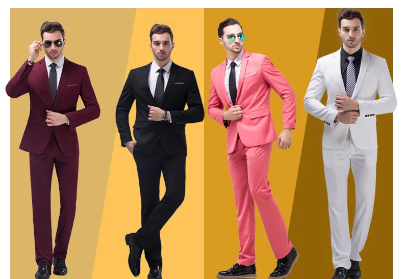 Cheap Hot Selling 2 Pieces White Men Suits Peak Lapel Wedding Suits Wedding Party Suits (Jacket+Pants+Tie) Groomsmen Suit