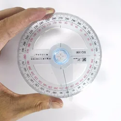 Goniasmomètre à cercle complet pour élèves du primaire 