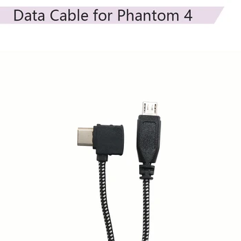 

Drone Update Connect Nylon Cable Micro-USB IOS Type-C Update Connector USB OTG Data Wire for 4 Pro 4A