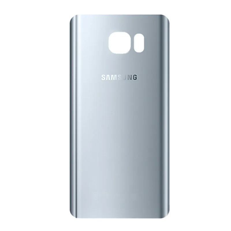 SAMSUNG телефон батарея стекло задняя оболочка для Galaxy Note 5 SM-N9208 N9208 N9200 N920t N920c Note5 задняя крышка батареи - Цвет: Silver
