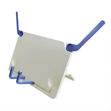 Горячая-Музыкальная подставка для листов, подставка для чтения книг, портативный, складной и регулируемый держатель для чтения, поварской книги, документов с фолдой