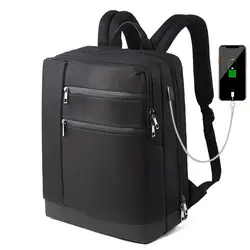 Бизнес Рюкзак 2018 Анти-Вор USB сумка рюкзак для ноутбука для мужчин и женщин сумка рюкзак школы для мальчиков и девочек мужской путешествия
