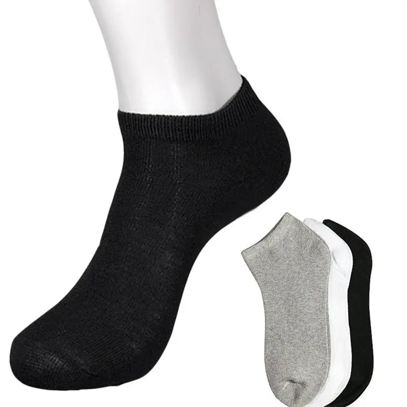 Fashion Mens Socks Lot Crew Ankle Low Cut Classic Business Casual Socks
