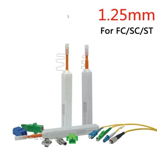 imágenes para 10 unids 800 + Limpia Limpiador De Fibra Óptica Pluma Para 1.25mm LC/MU Conector de Fibra de Herramientas de Limpieza, VD-CPA5 imágenes para 10 unids 800 + Limpia Limpiador De Fibra Óptica Pluma Para 1.25mm LC/MU Conector de Fibra de Herramientas de Limpieza, VD-CPA5