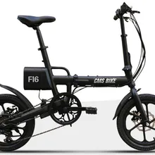 Складной электрический велосипед с литиевой батареей, умный городской велосипед с переменной скоростью, 16 дюймов, 36 В 7,8 Вт, дисковый тормоз двигателя, аккумулятор А