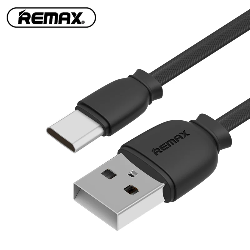 ريماكس 1 M usb نوع c كابل للهاتف المحمول 2.1A سريع شحن USB-C كابل الشاحن لسامسونج غالاكسي S9 S8 زائد huawei البيانات الحبل