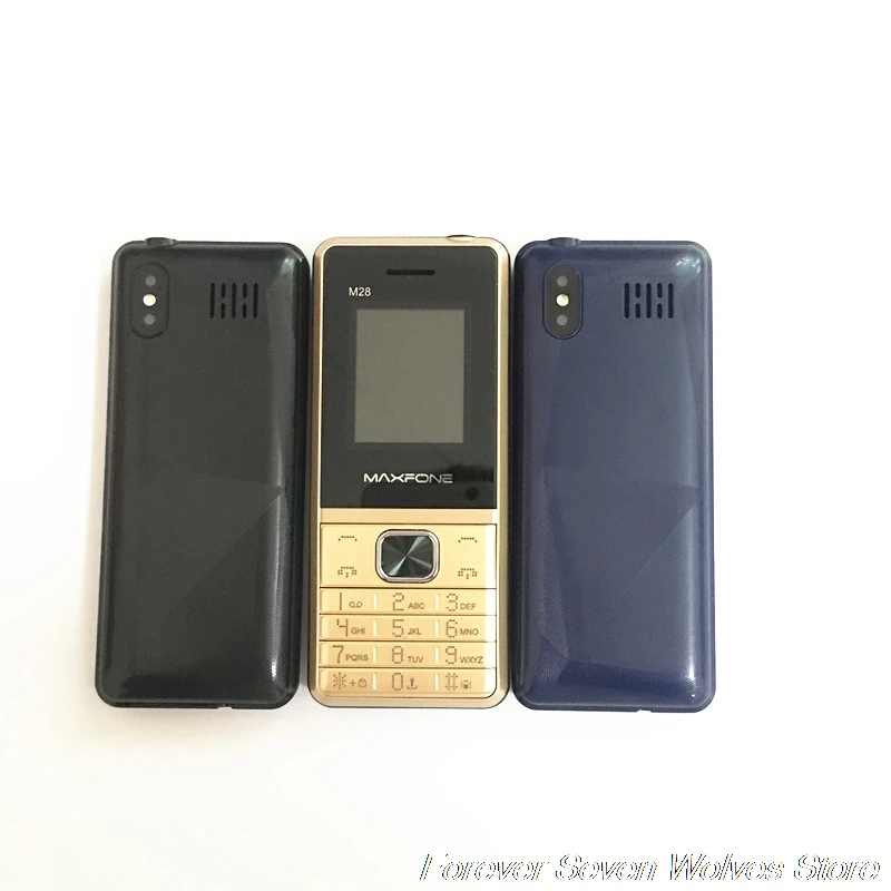 GSM 2G телефон M28 с двумя sim картами для пожилых людей 2000 мАч аккумулятор Поддержка