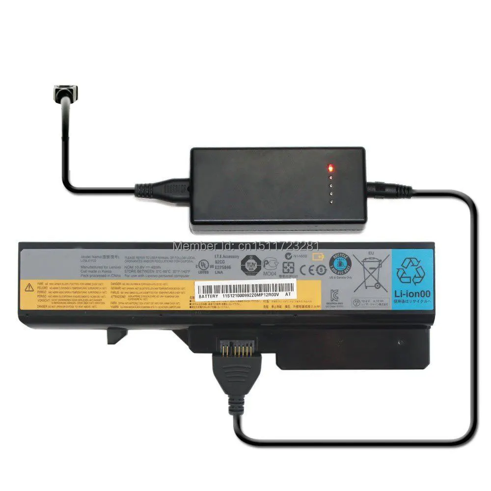 External Laptop Battery Charger for Lenovo L11L6F01 L6R01