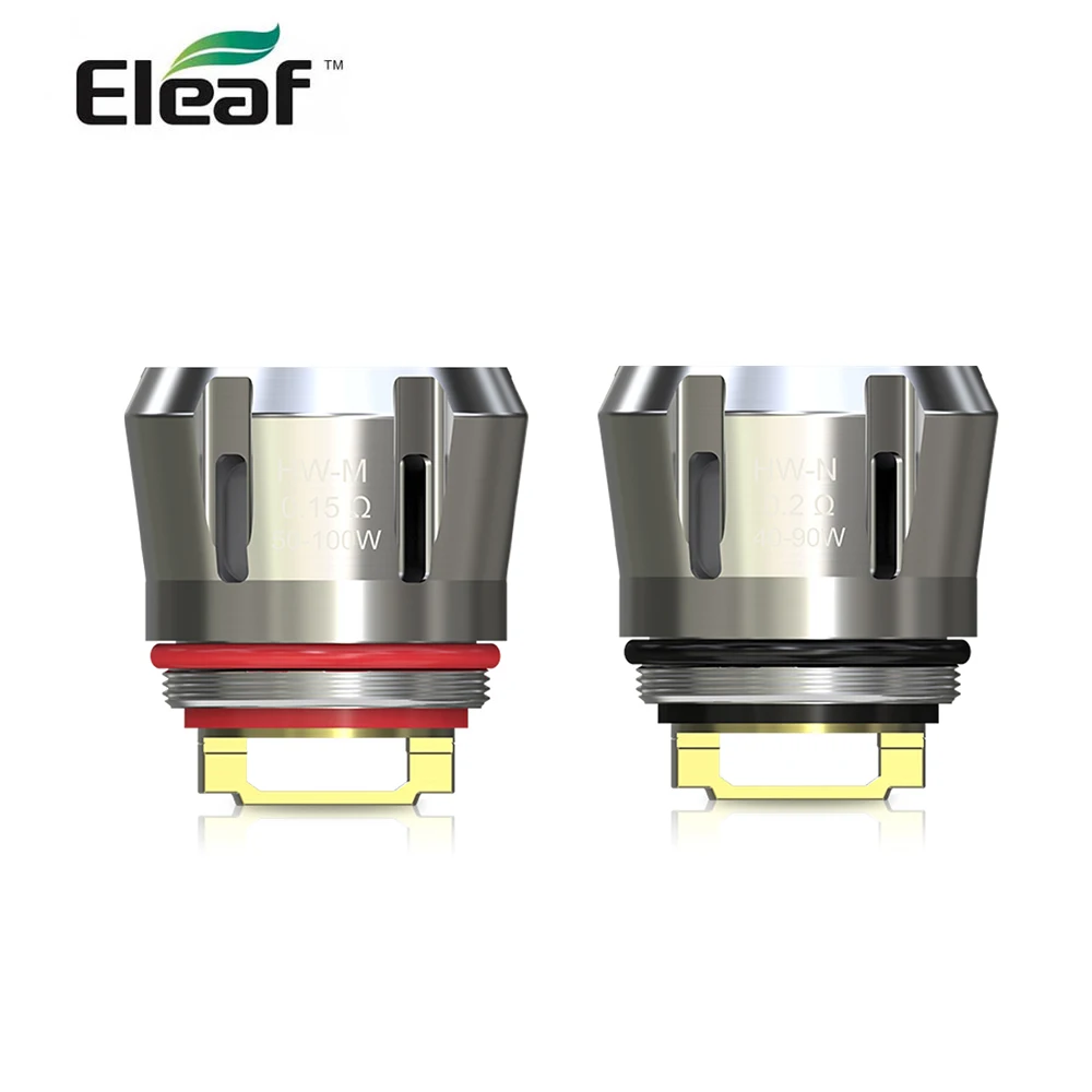 США склад 5 шт./лот оригинальная головка Eleaf HW M 0. 15 Ом/HW N 0 2 Ом Головка Катушки для
