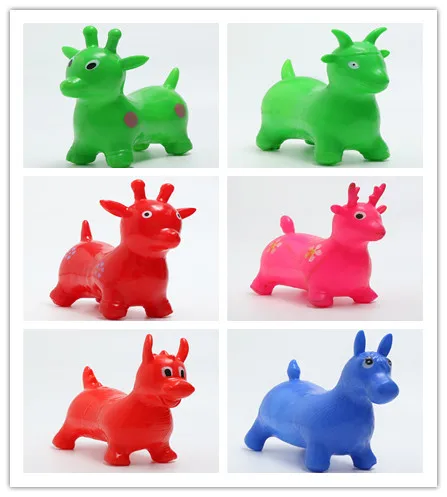 1pcs Y Horse Toys Rides On Animal Bounc Inflatable Bouncer Jumping Child Kids Inflatable Rubber Deer Gift Toys Color Random 1pcs Y Horse Toys Rides On Animal Bounc Inflatable Bouncer Jumping Child Kids Inflatable Rubber Deer Gift Toys Color Random