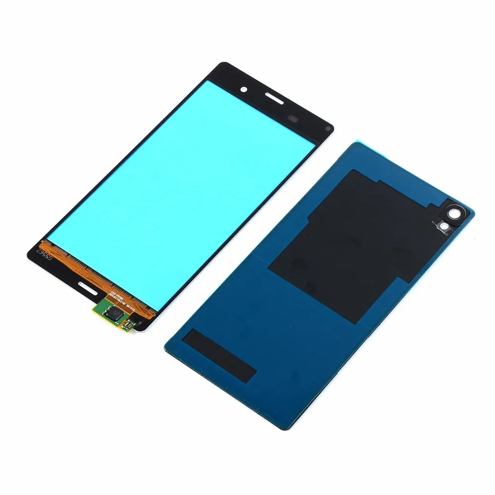 Z3 Корпус стеклянная задняя крышка батарейного отсека для SONY D6653 D6633 L55T L55U