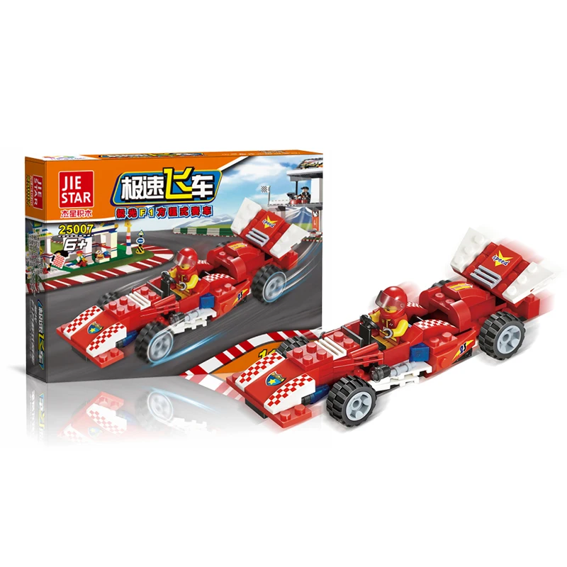

High speed Racing car Blocks 110pcs Bricks Building Blocks Sets Model Bricks Educational Toys For Children F1 Formula racing