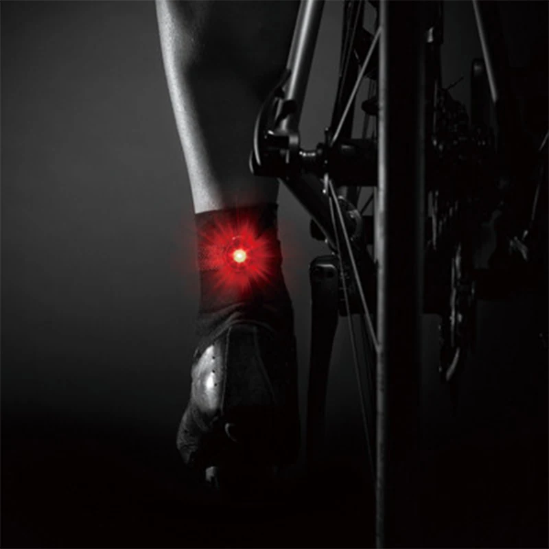 Cheap Cycling Wearable Warning Light Arm Band Pants Band Leg Strap Belt Runing Flashing Lamp Accessories CATEYE Bicycle Safety Lights 5